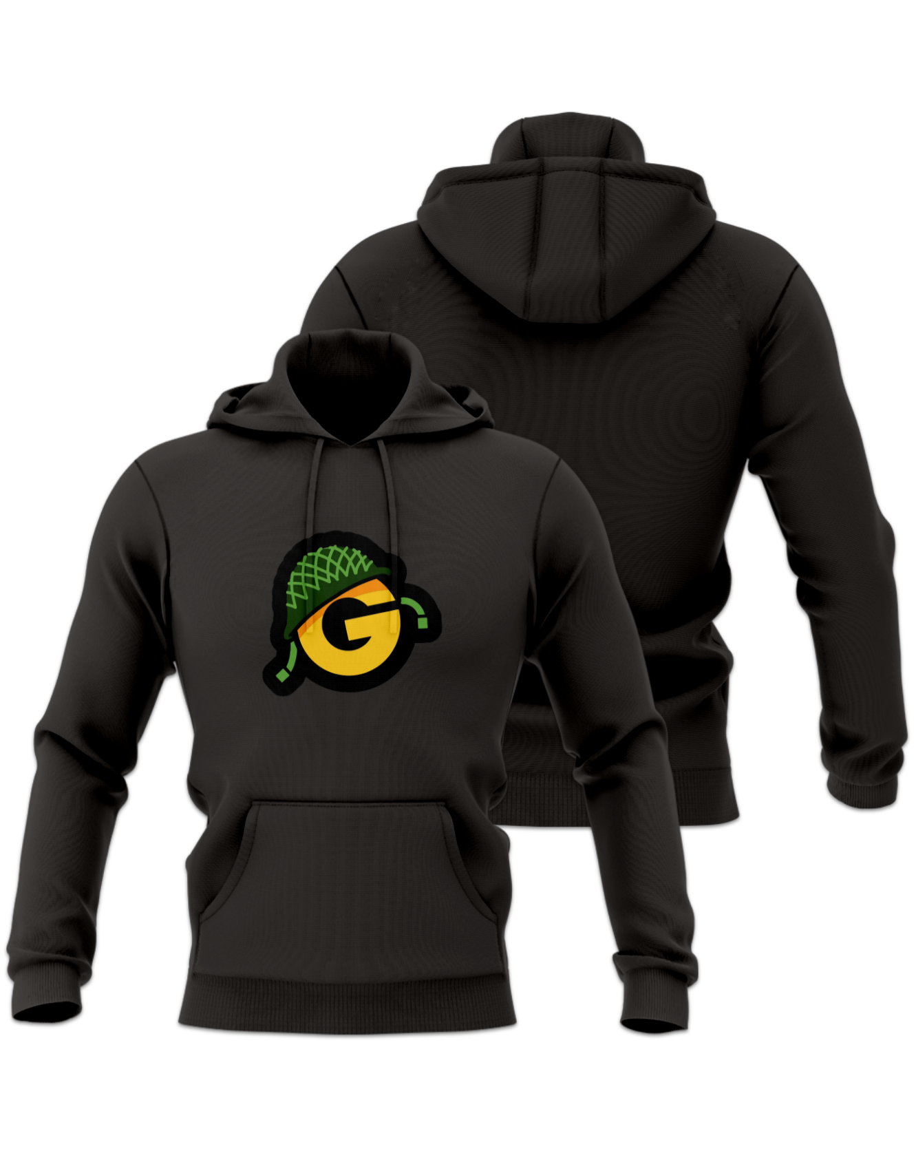 Rendered product preview, stack