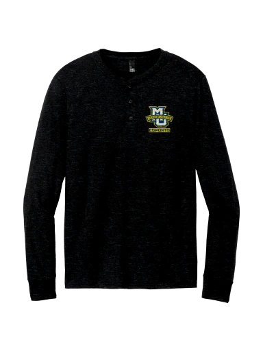 District Perfect Tri Long Sleeve Henley preview, front