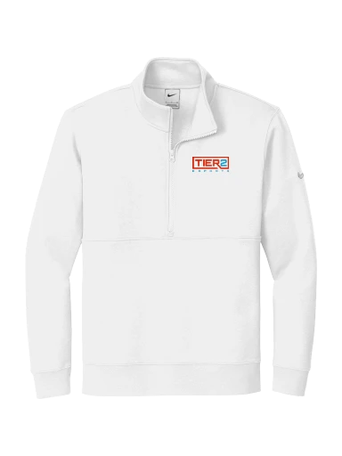 Tier 2 Fan Store Nike Club Fleece Sleeve Swoosh 1/2-Zip preview, front