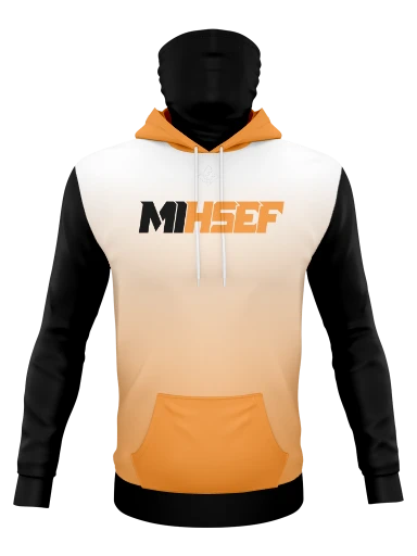 Custom Sublimated Ninja Hoodie preview, front