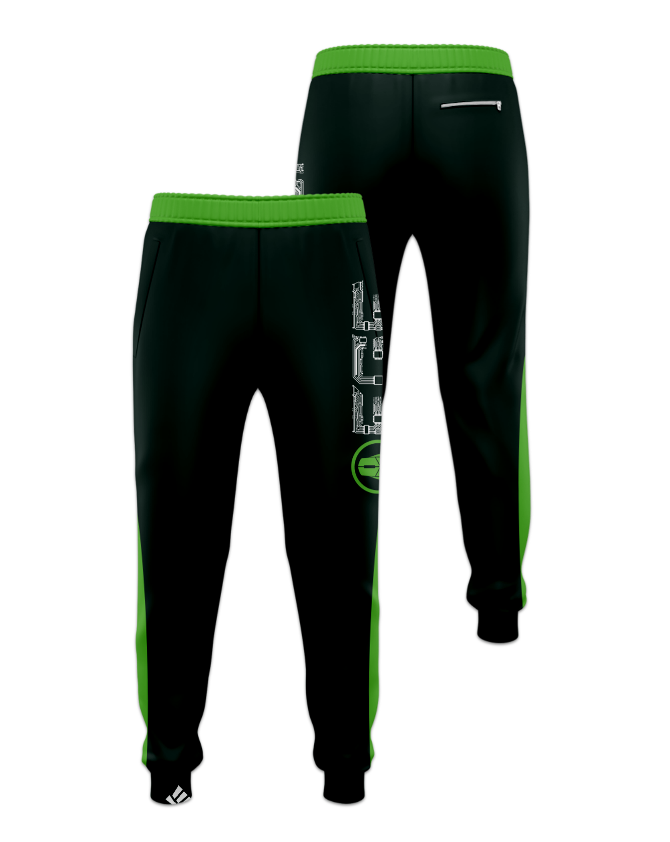 Rendered product preview, stack