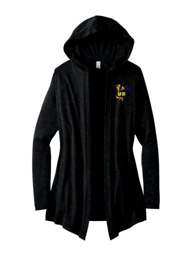 Women's Perfect Tri Hooded Cardigan preview, front