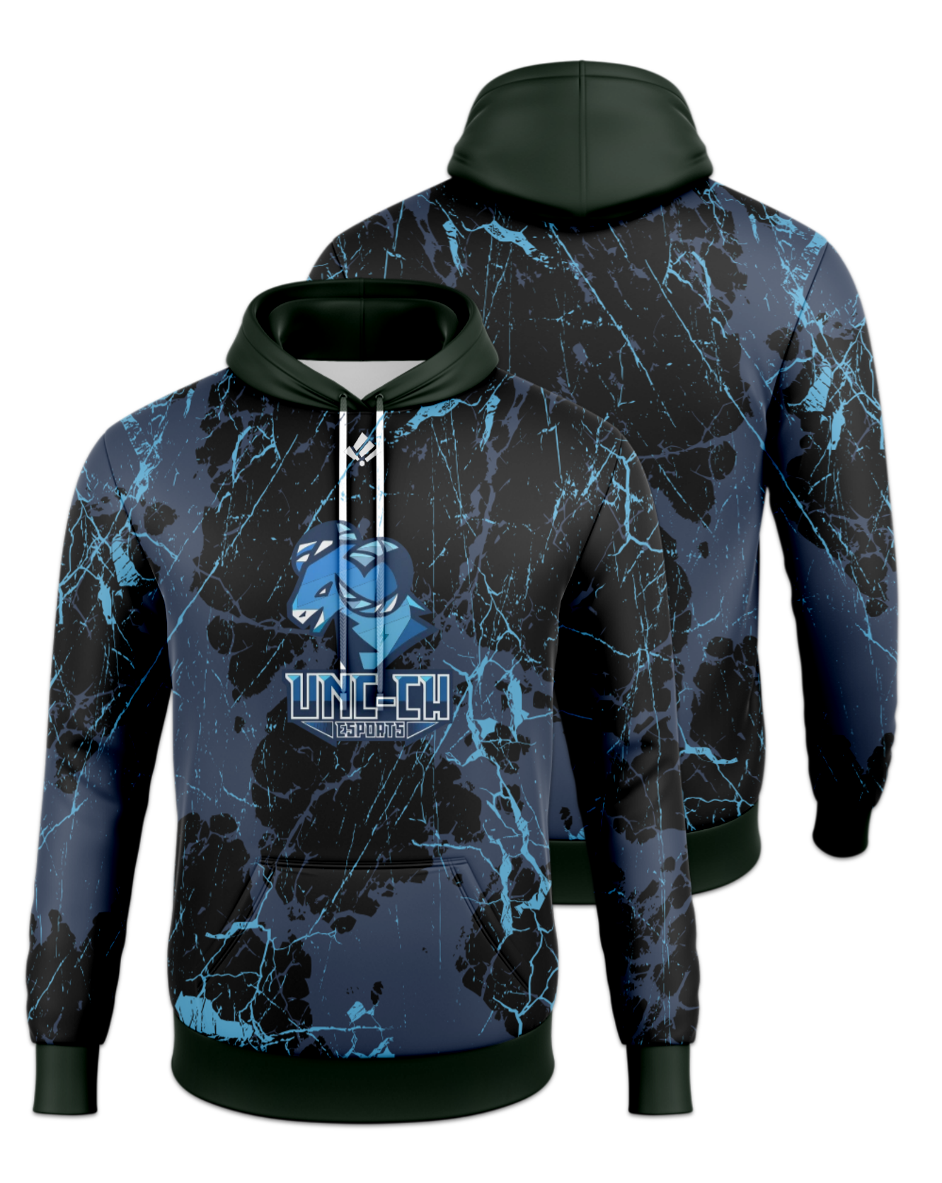 Rendered product preview, stack