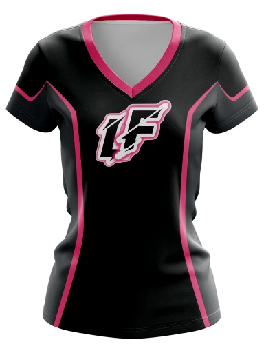 Female Short Sleeve V-neck preview, front