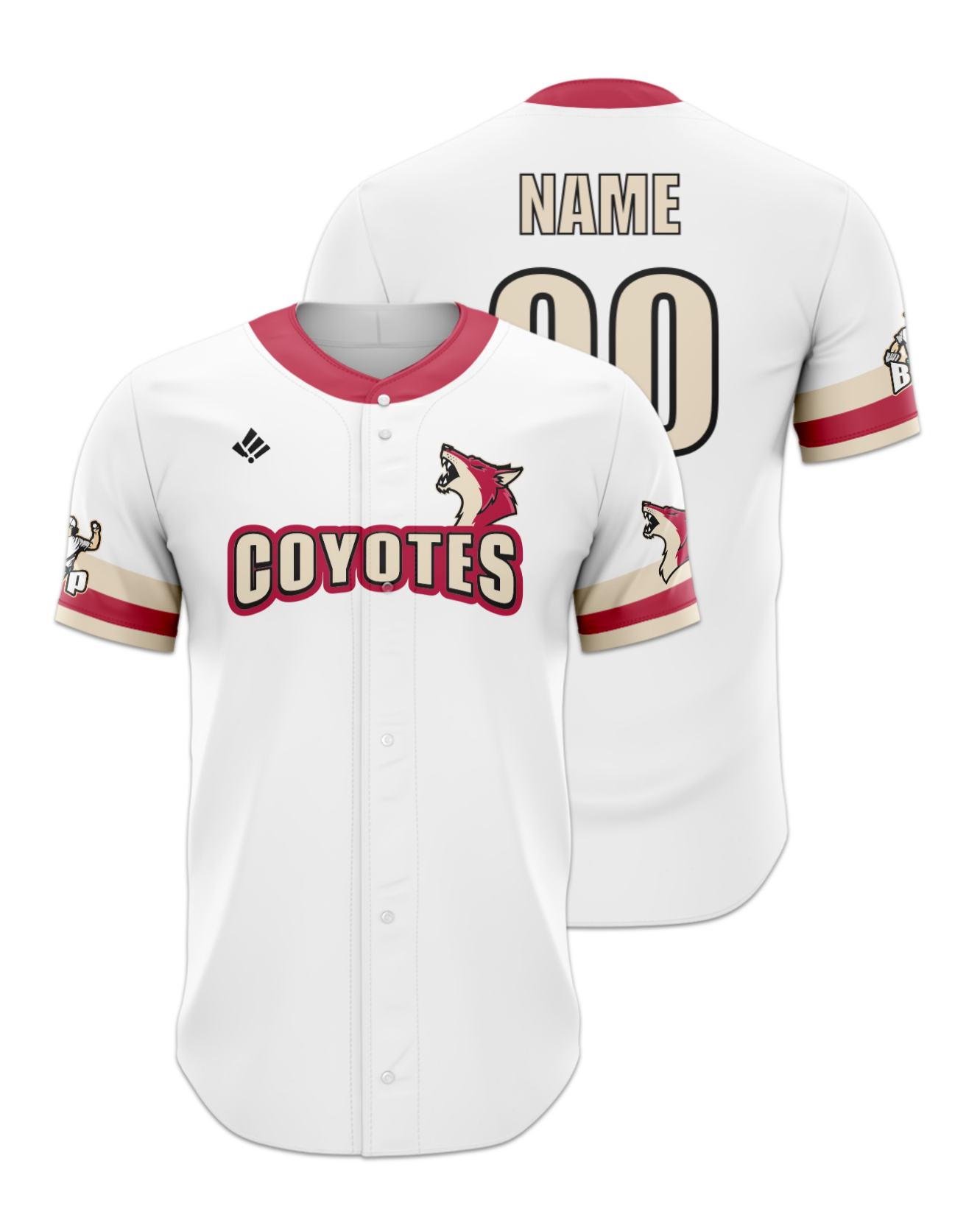 Rendered product preview, stack