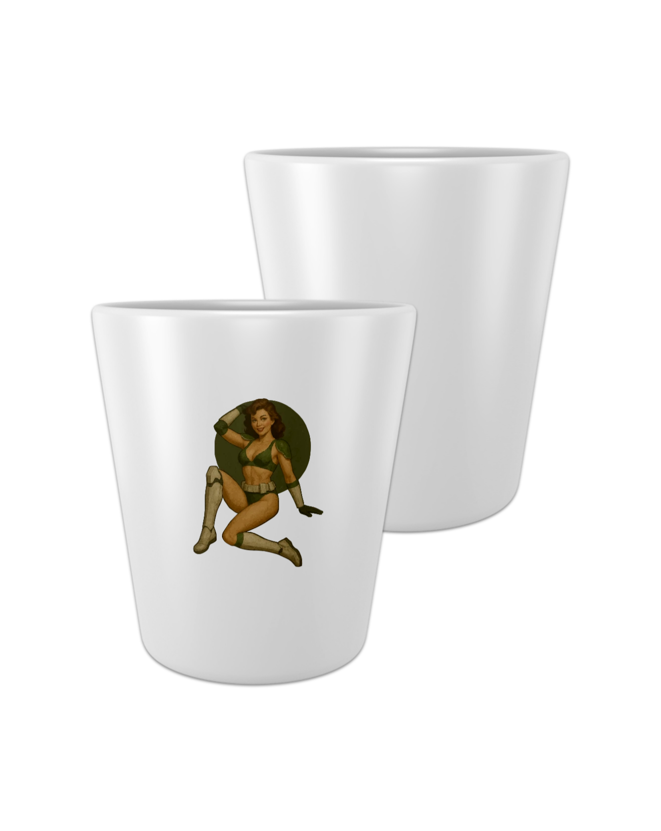 Rendered product preview, stack