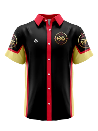 Custom Sublimated Hawaiian Shirt preview, front