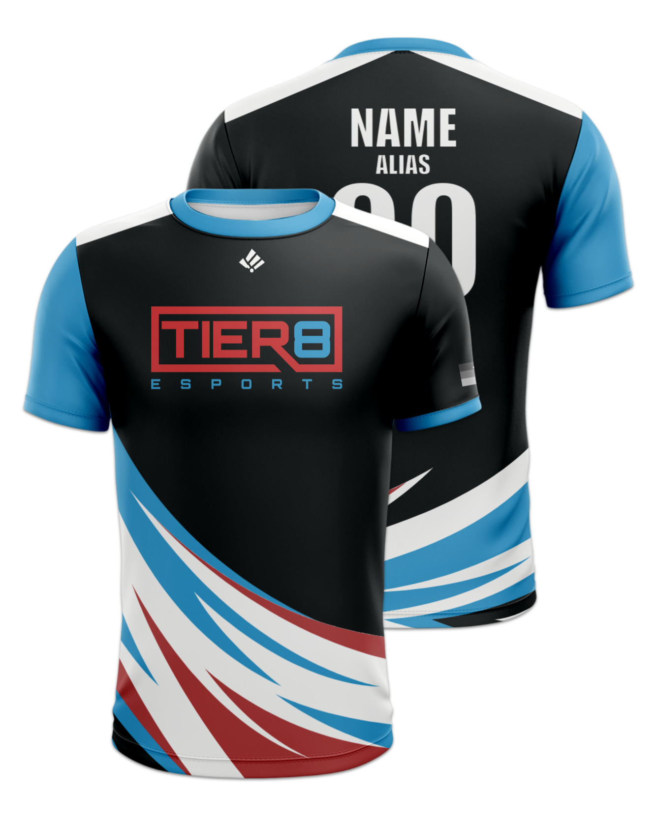 Rendered product preview, stack