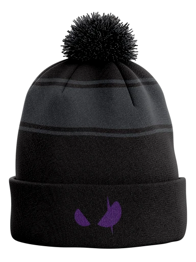 Lights Out Black/Grey Beanie preview, front
