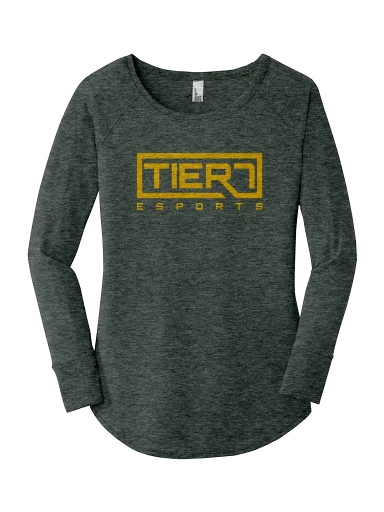 Women's Perfect Tri Long Sleeve Tunic Tee preview, front