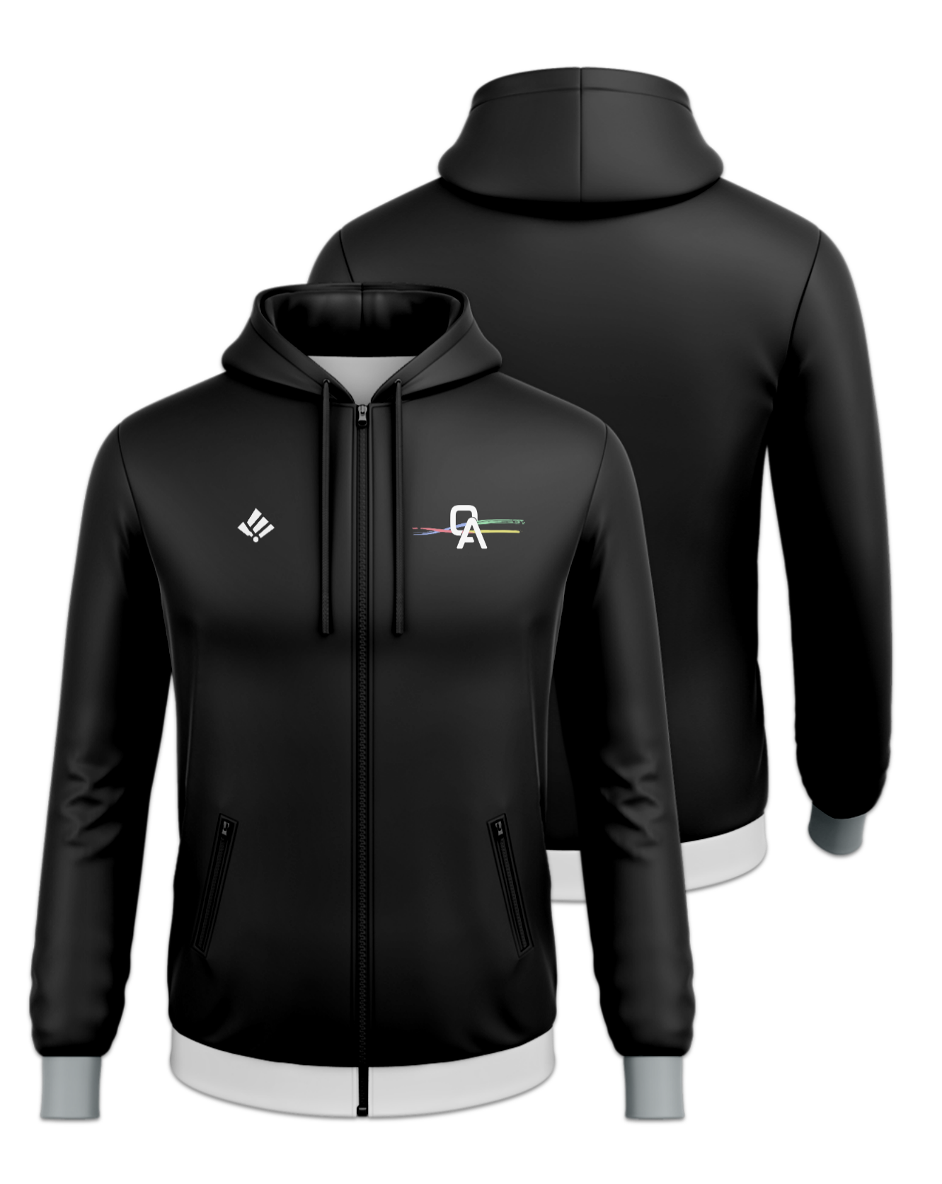 Rendered product preview, stack