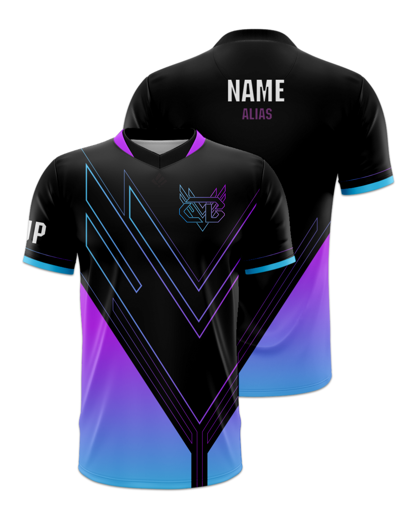 Rendered product preview, stack