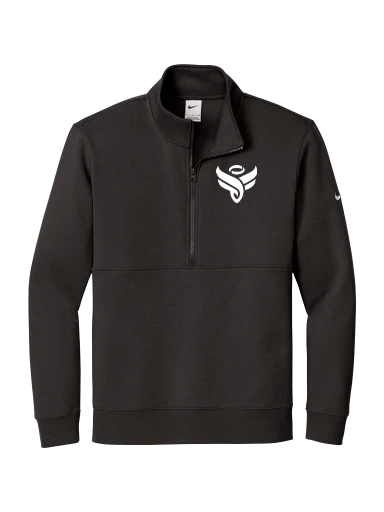 Nike Club Fleece Sleeve Swoosh 1/2-Zip preview, front