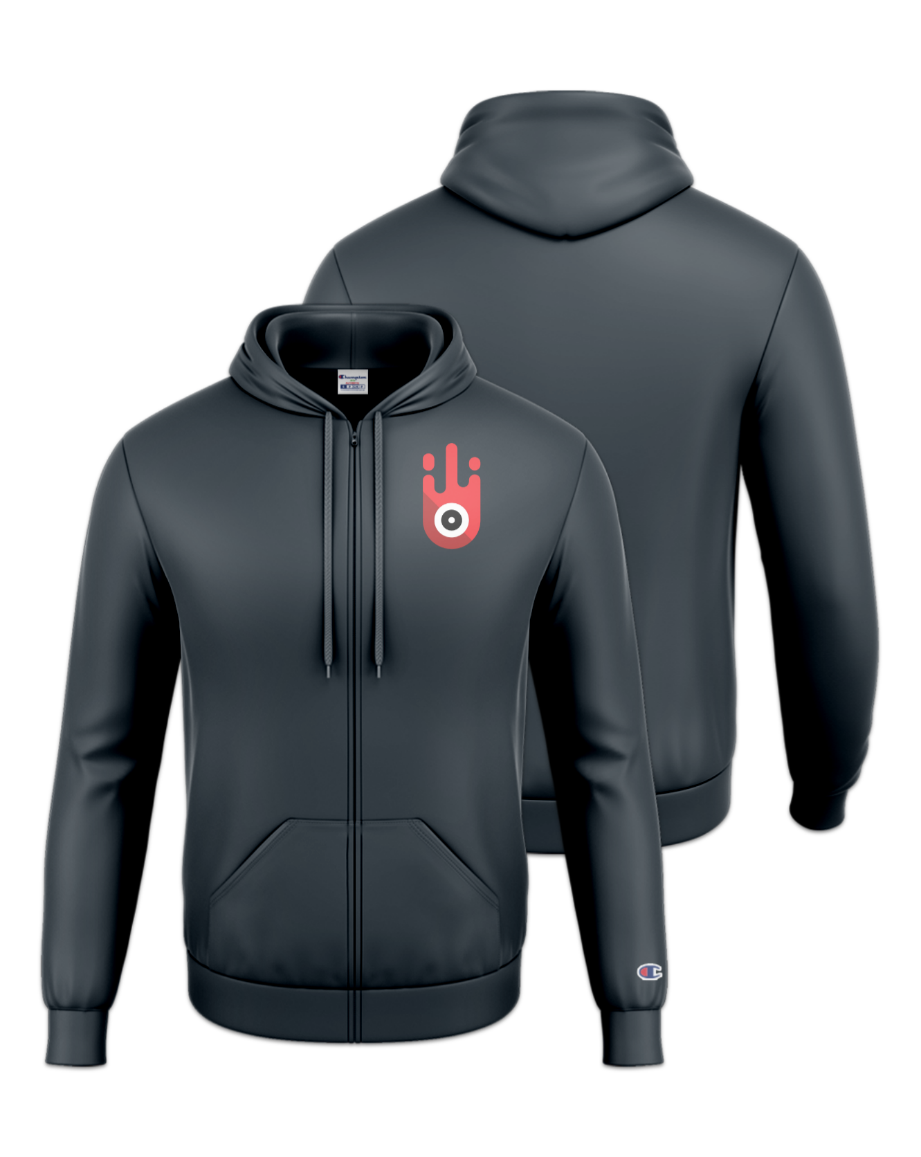 Rendered product preview, stack