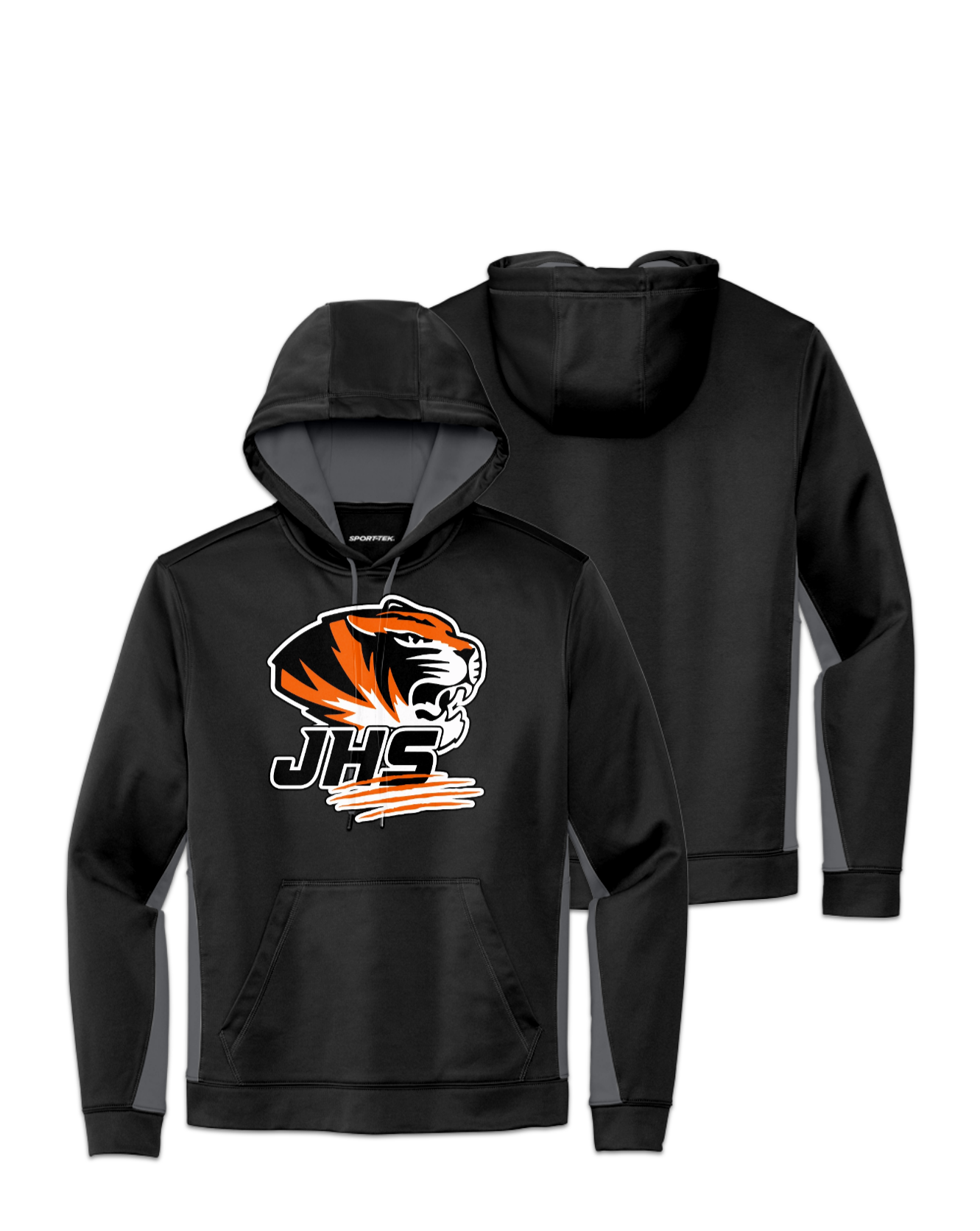 Rendered product preview, stack