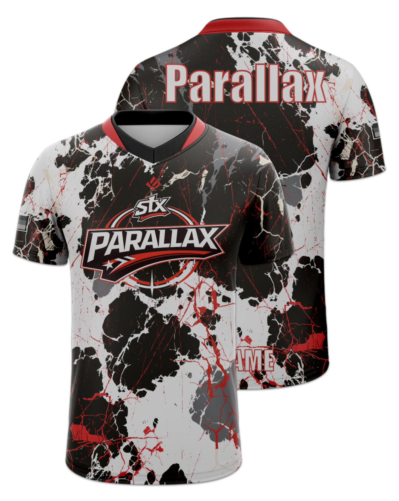 Rendered product preview, stack