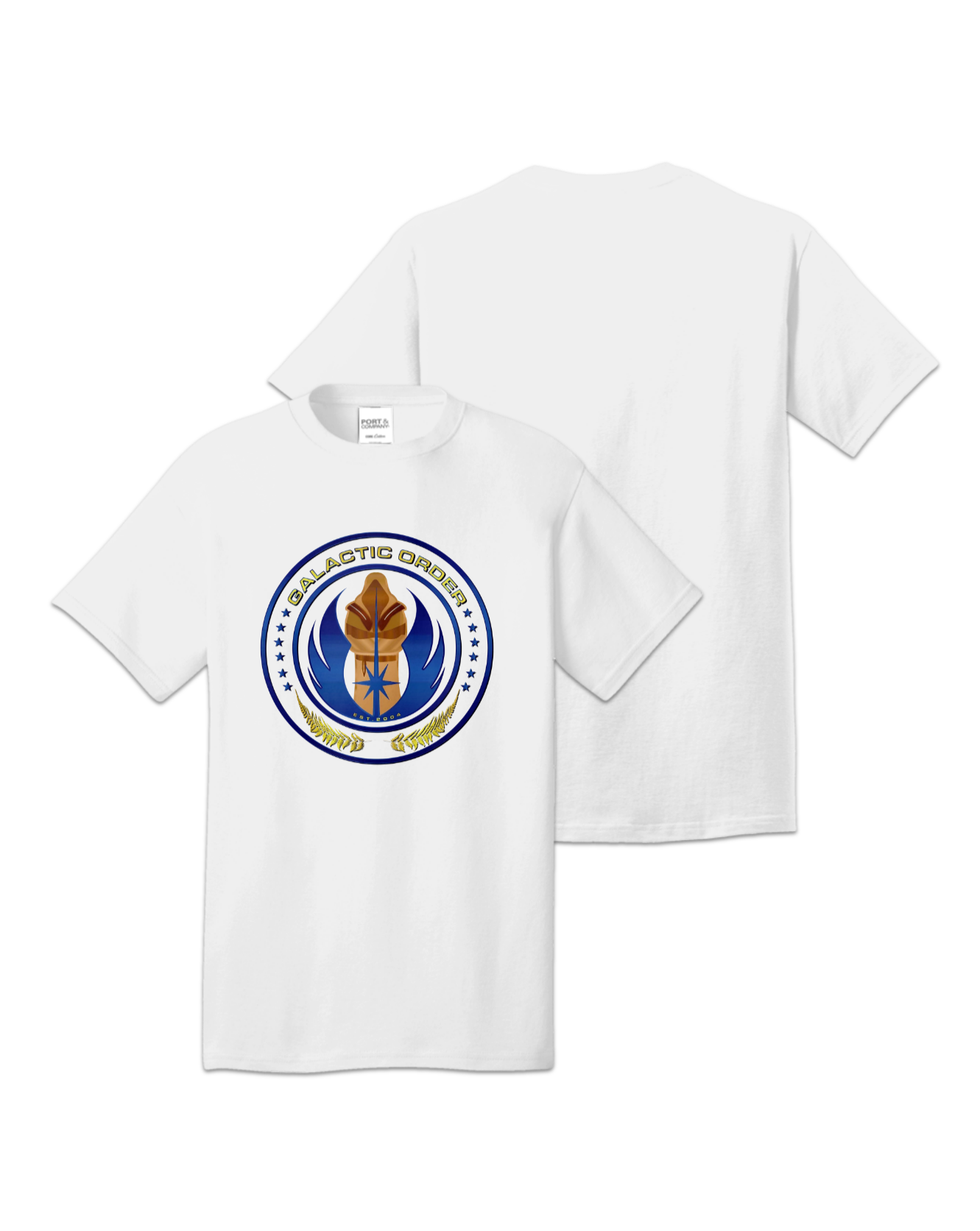 Rendered product preview, stack