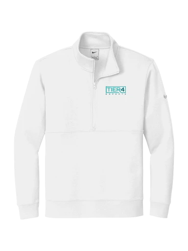 Tier 4 Fan Store Nike Club Fleece Sleeve Swoosh 1/2-Zip preview, front