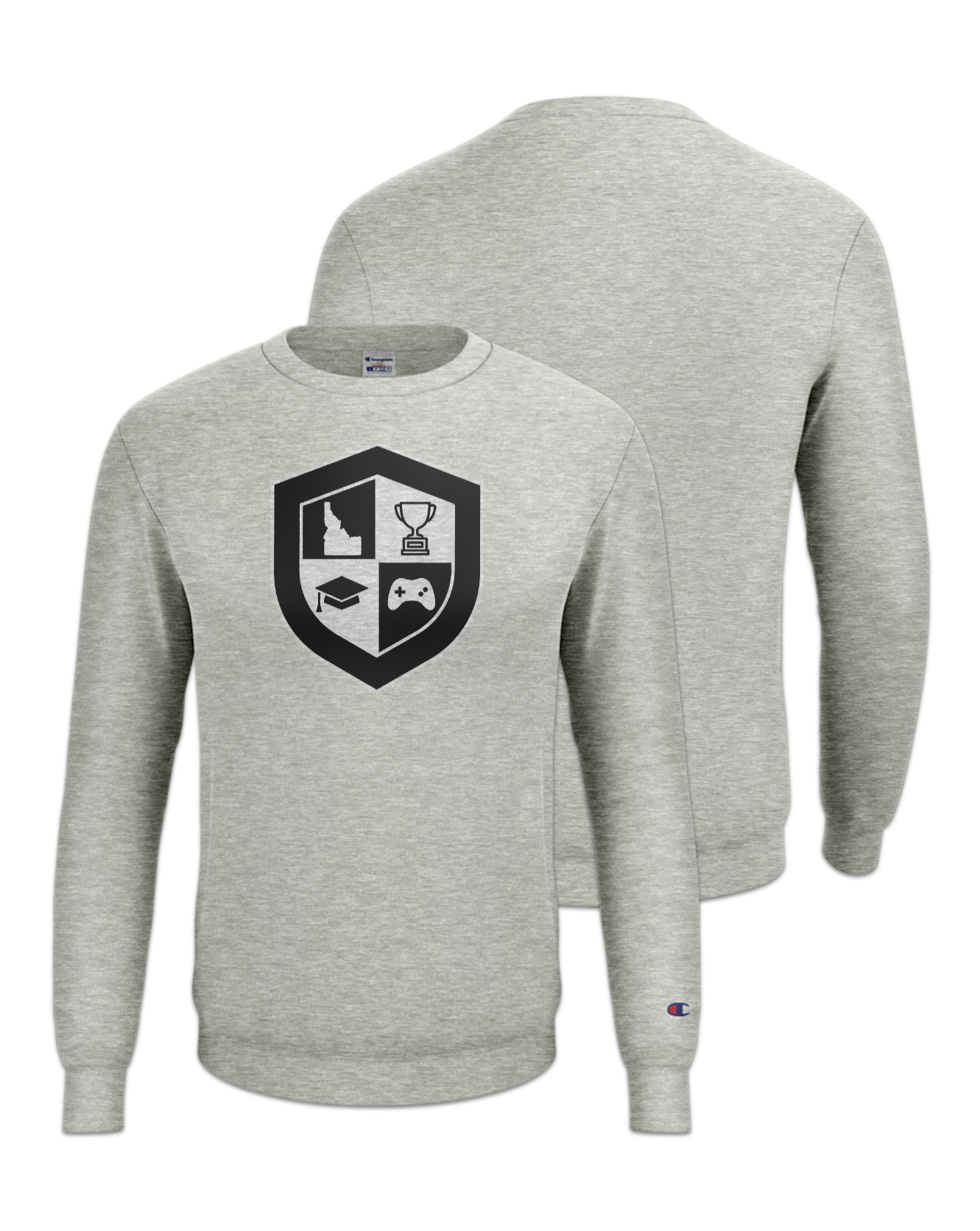 Rendered product preview, stack