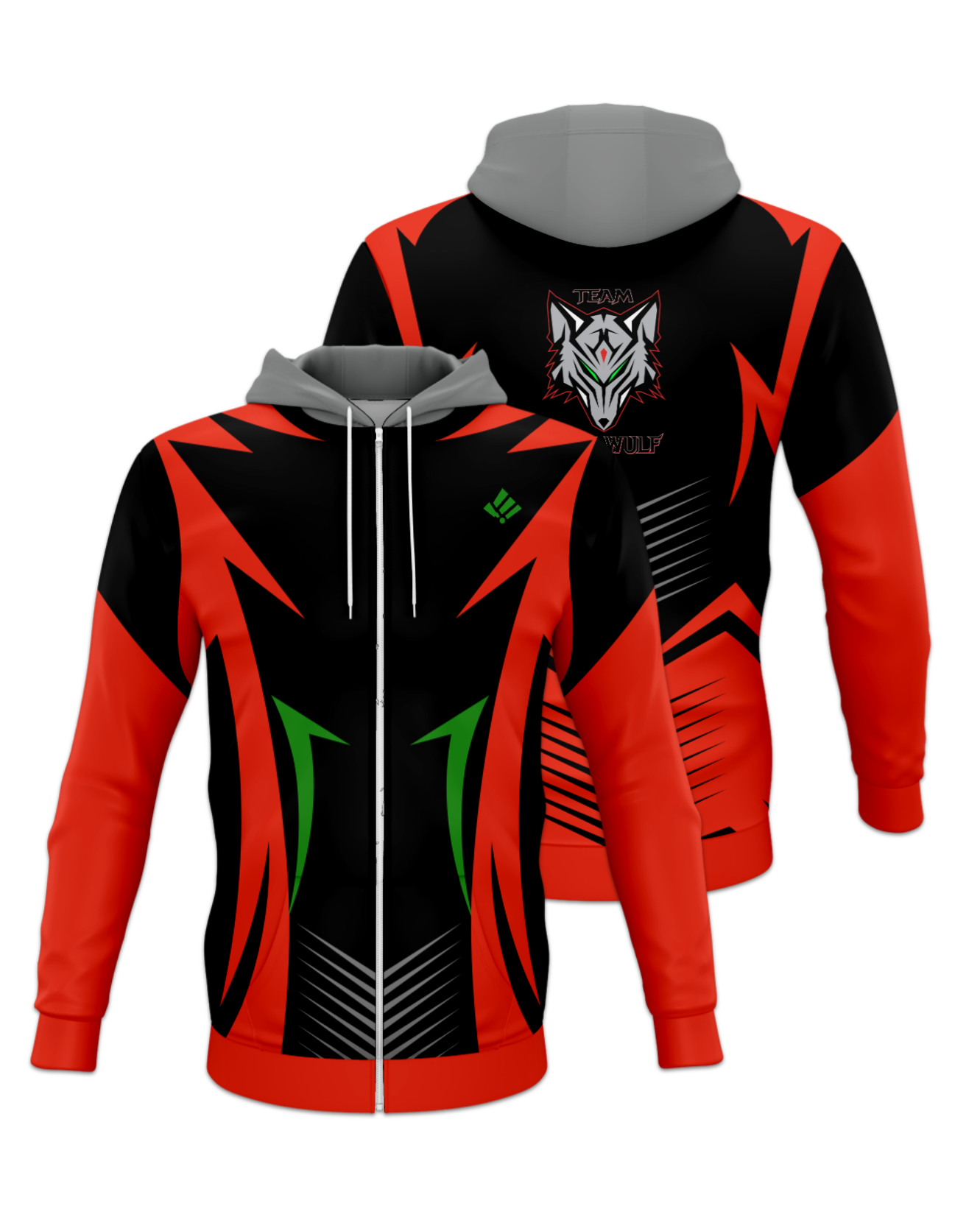 Rendered product preview, stack