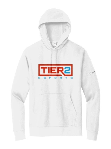 Tier 2 Fan Store Nike Club Fleece Sleeve Swoosh Pullover Hoodie preview, front