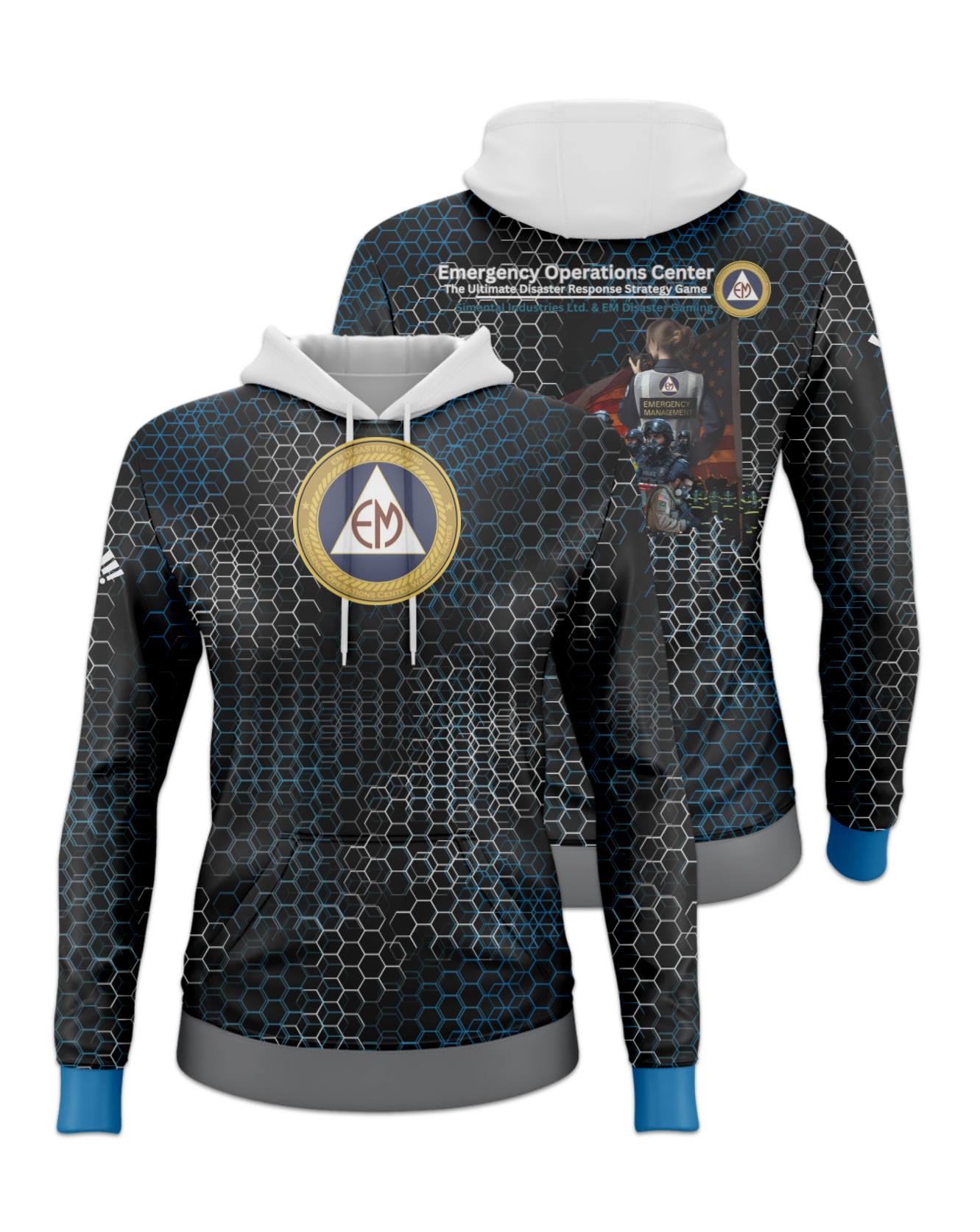 Rendered product preview, stack