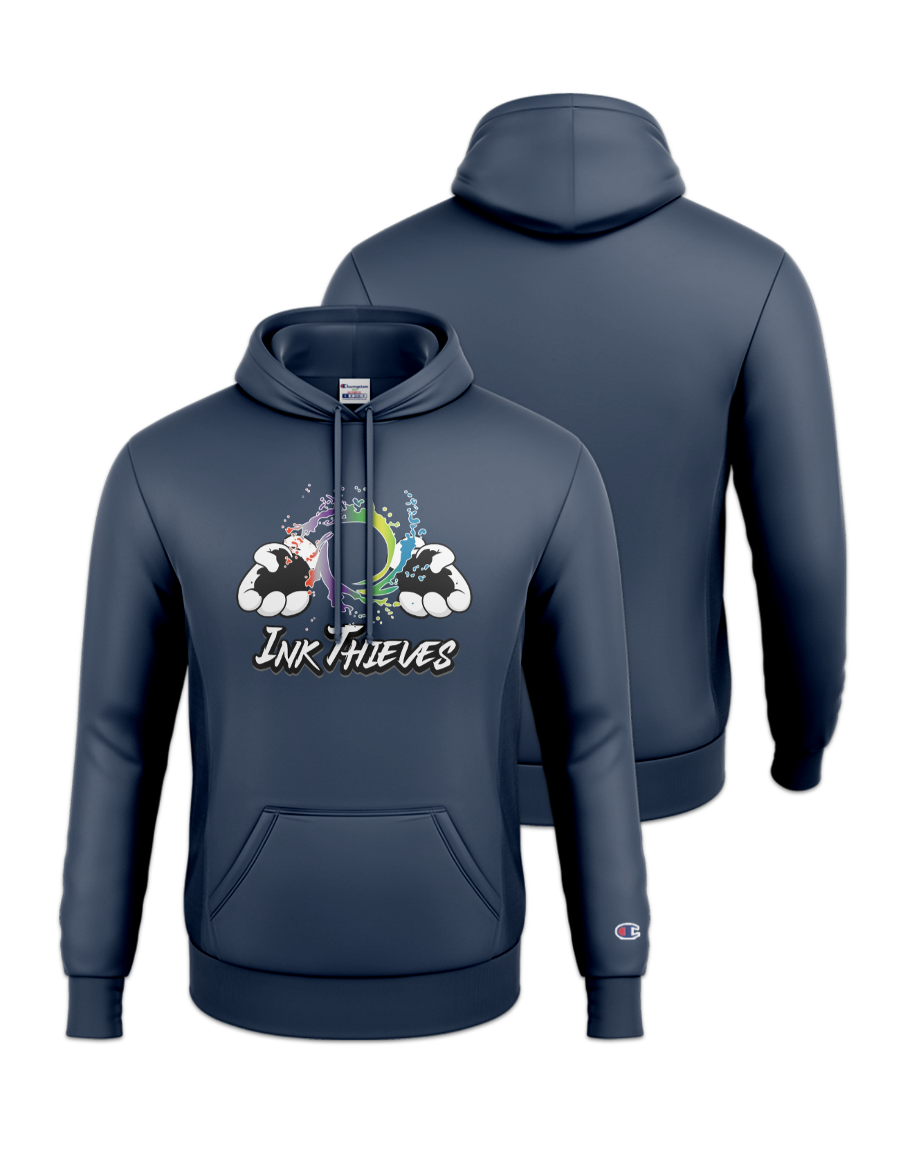 Rendered product preview, stack