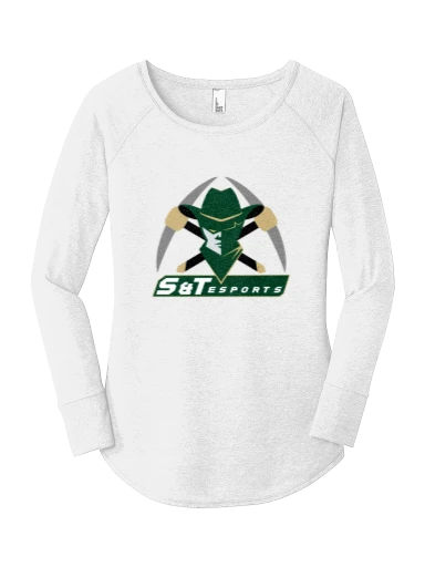 Women's Perfect Tri Long Sleeve Tunic Tee preview, front