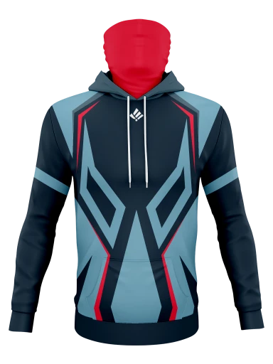 Custom Sublimated Ninja Hoodie preview, front
