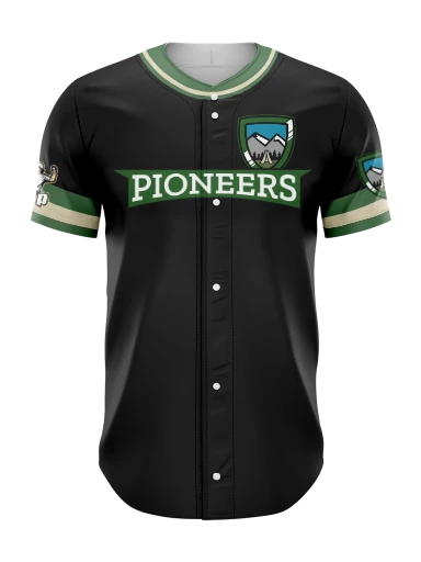 Sublimated Full Button Baseball Jersey preview, front