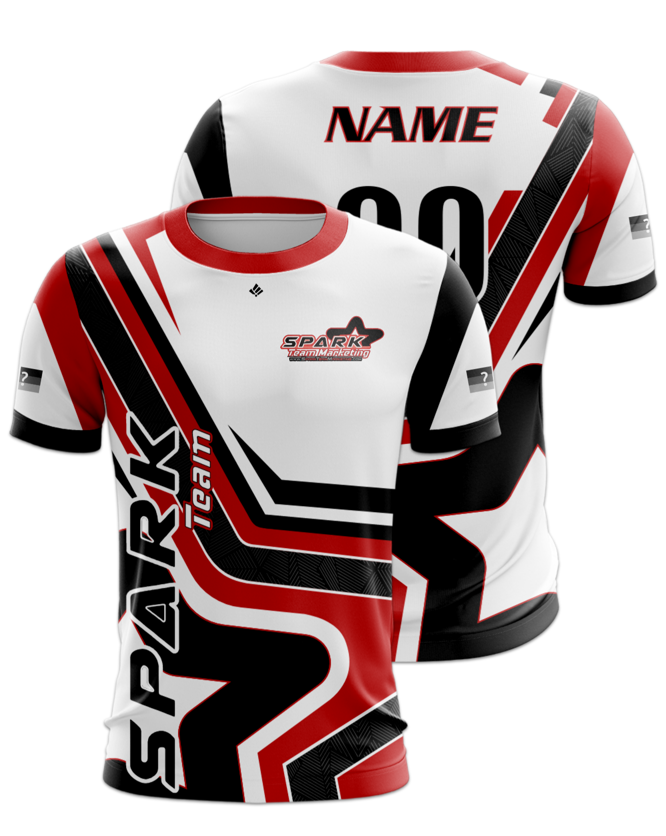 Rendered product preview, stack