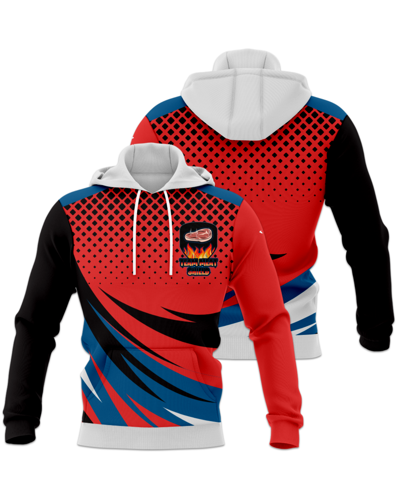 Rendered product preview, stack