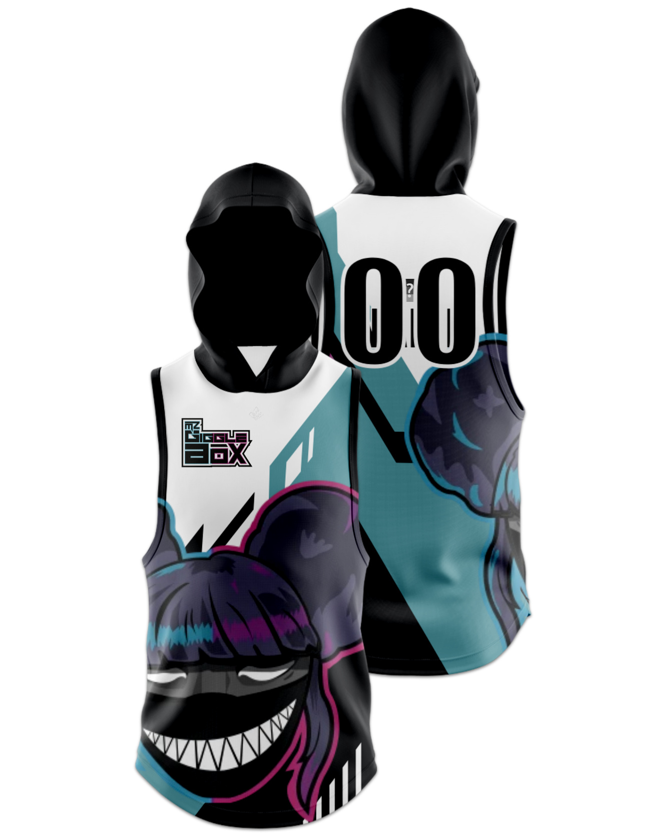 Rendered product preview, stack