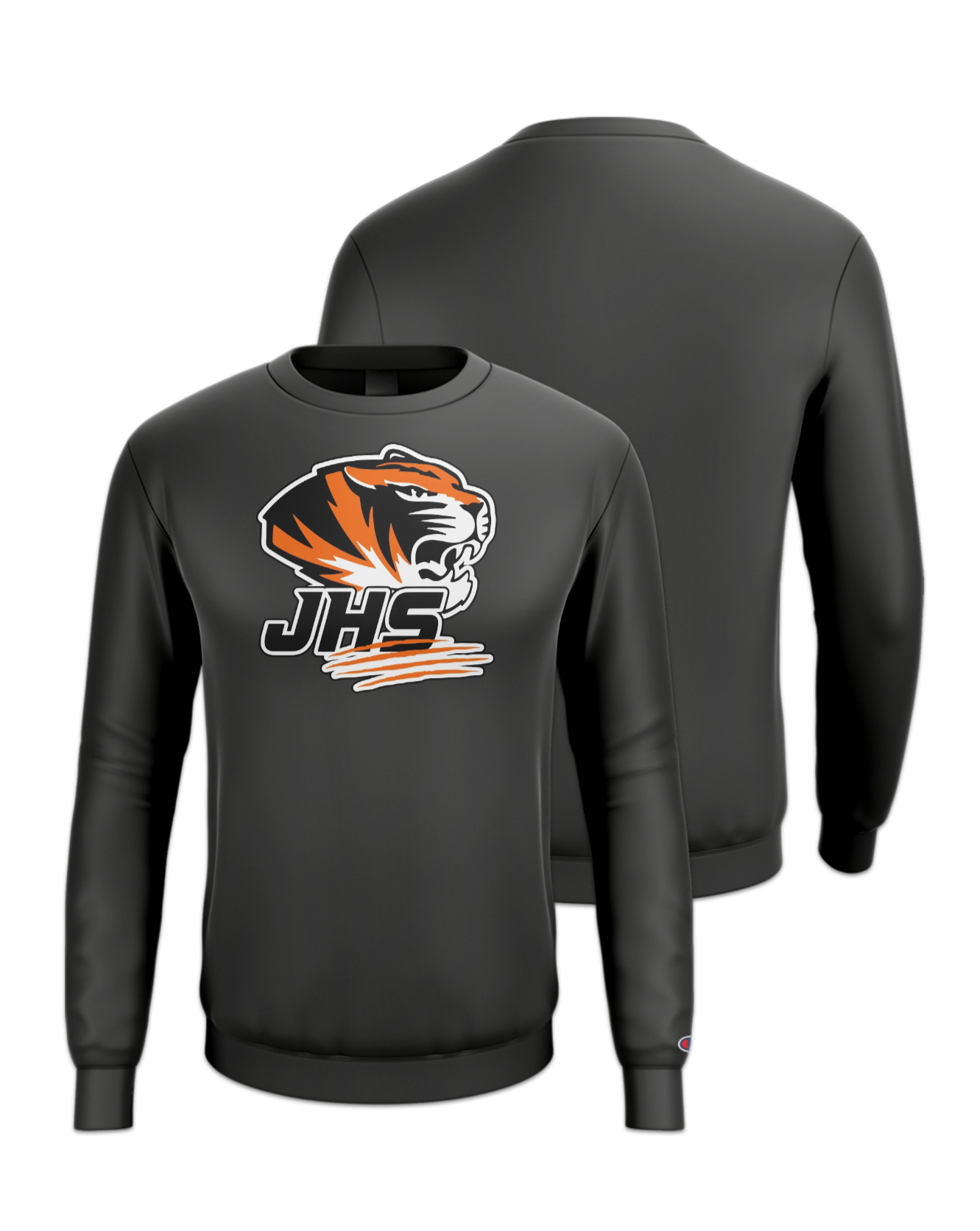 Rendered product preview, stack