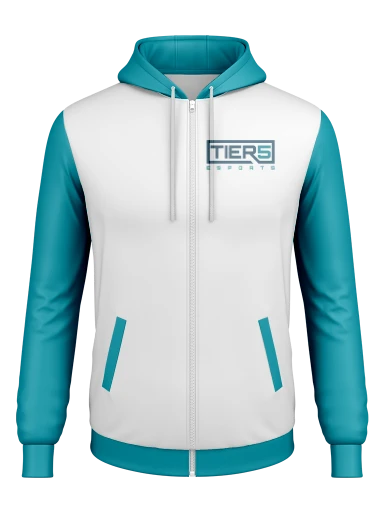 Tier 5 Team Store Full Zip Tech Hoodie preview, front