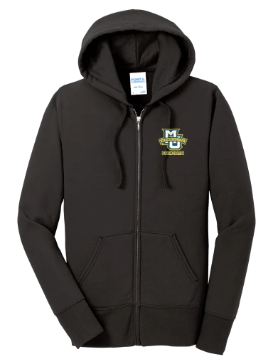 Women's Core Fleece Full-Zip Hooded Sweatshirt preview, front