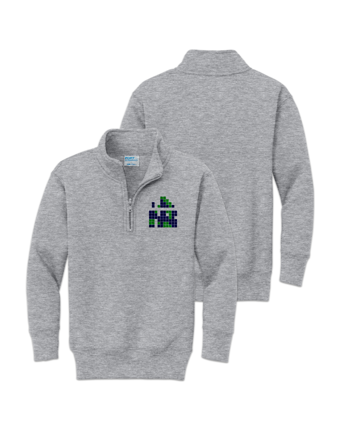 Rendered product preview, stack