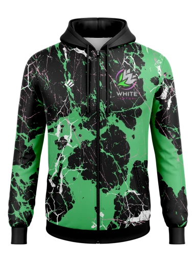 Men's Full Zip Poly Fleece Hoodie preview, front