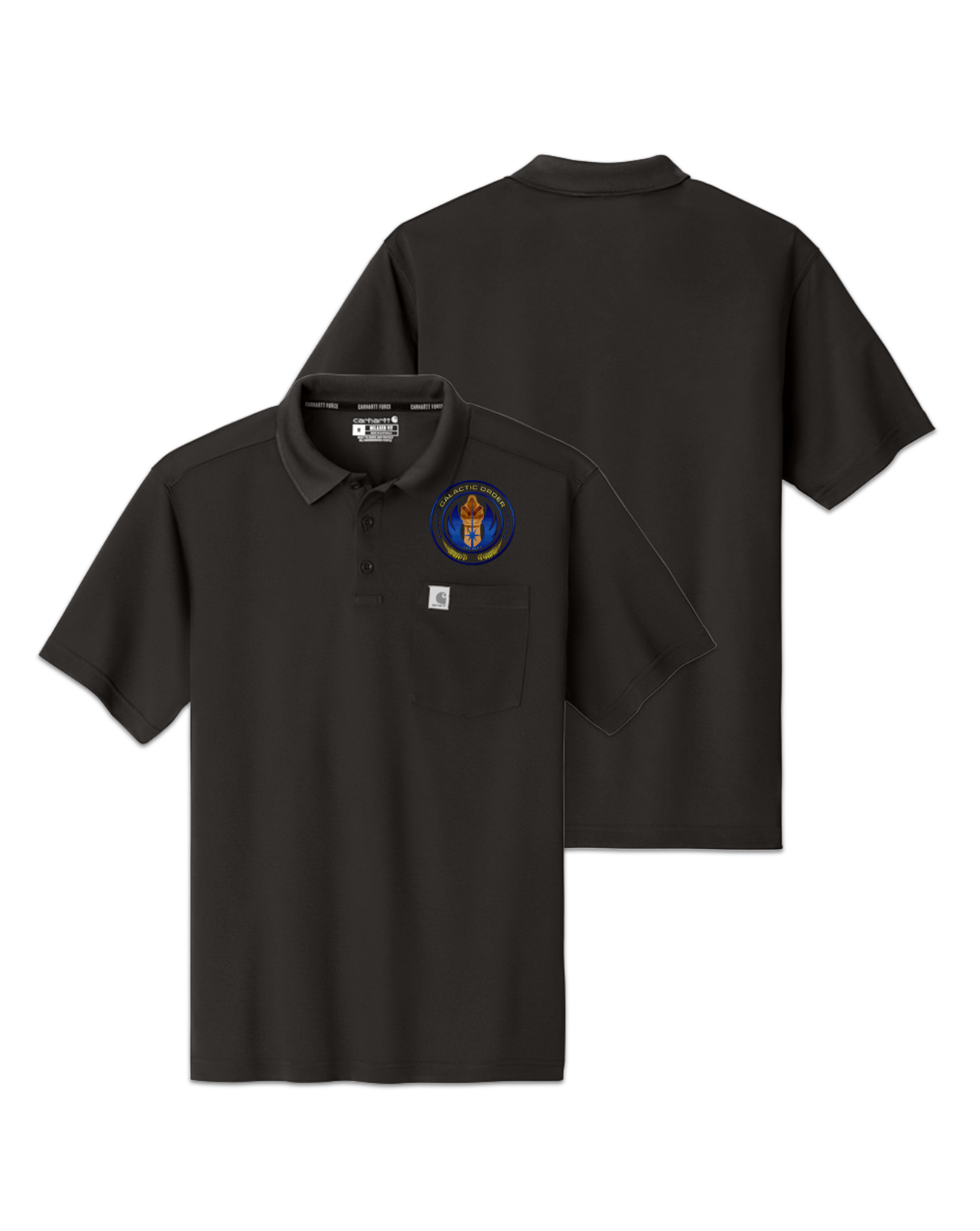 Rendered product preview, stack