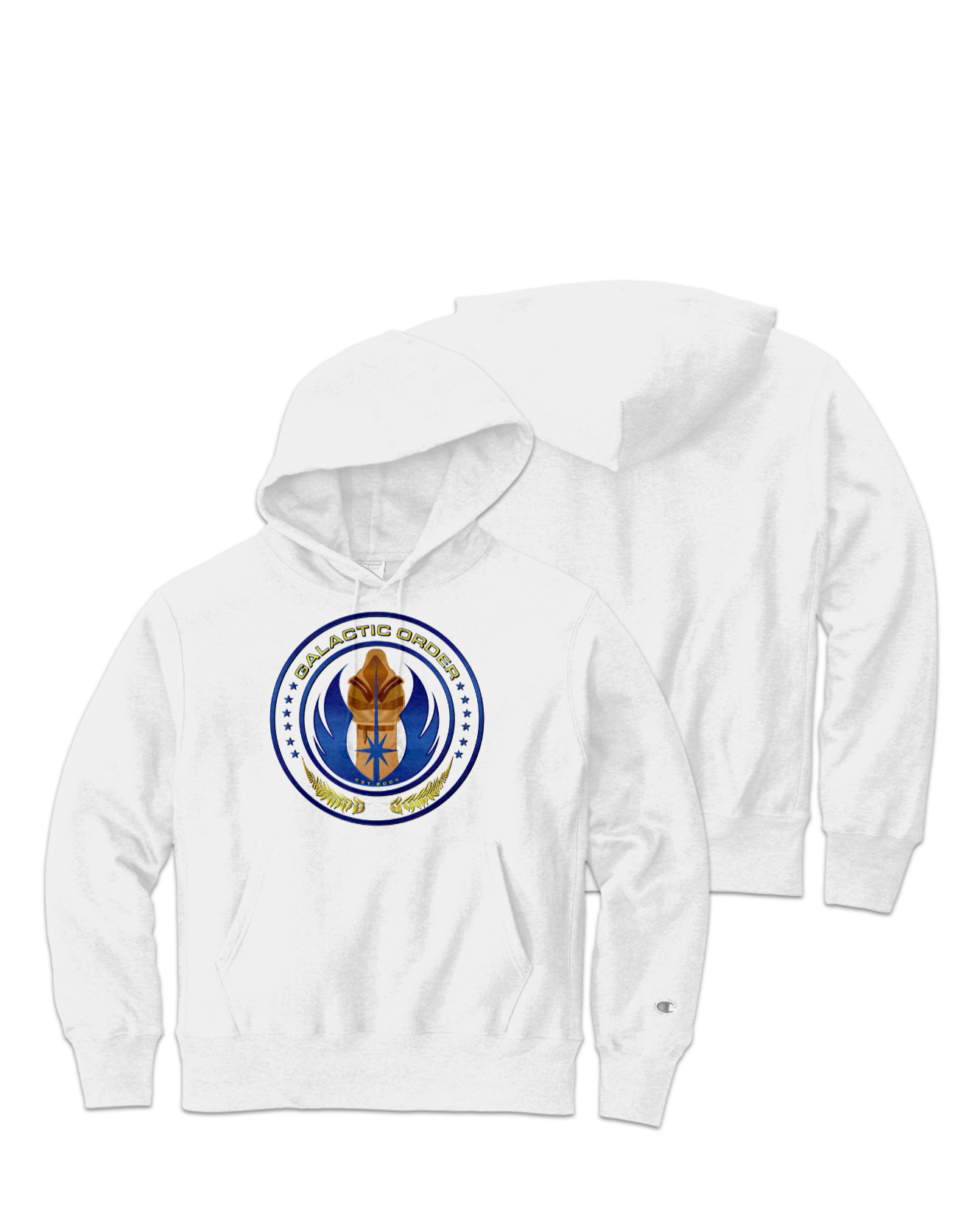 Rendered product preview, stack