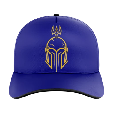 Sublimated 5 Panel Curved Bill Cap preview, front
