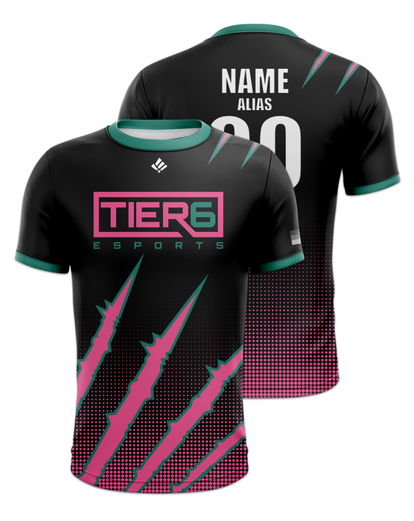 Rendered product preview, stack