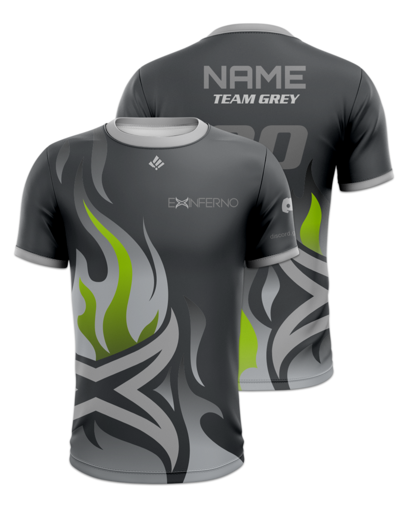 Rendered product preview, stack