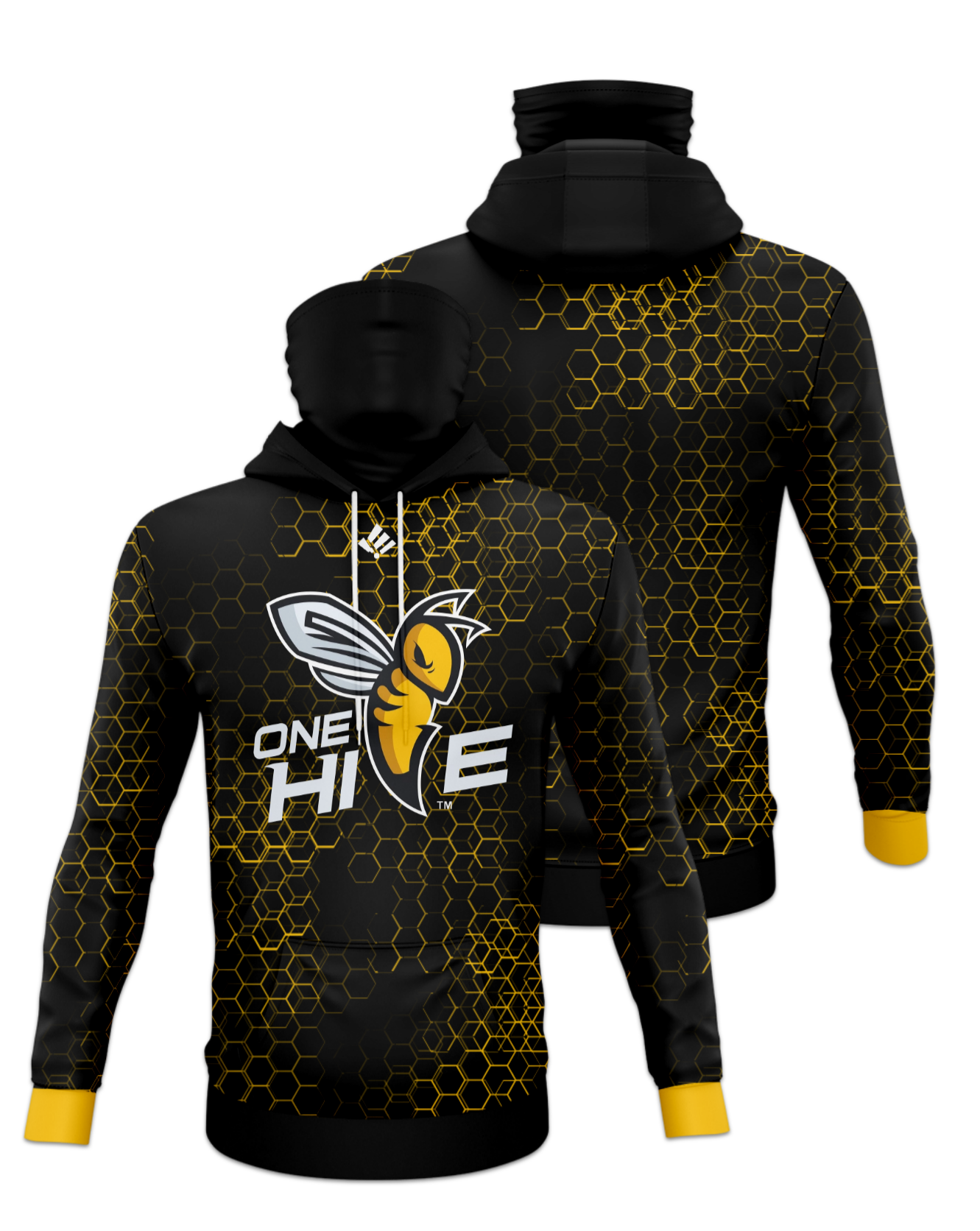 Rendered product preview, stack