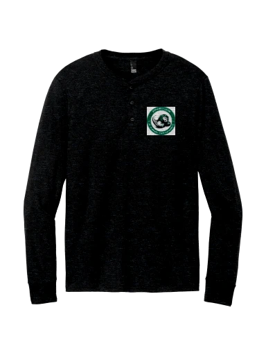 Perfect Tri Long Sleeve Henley preview, front