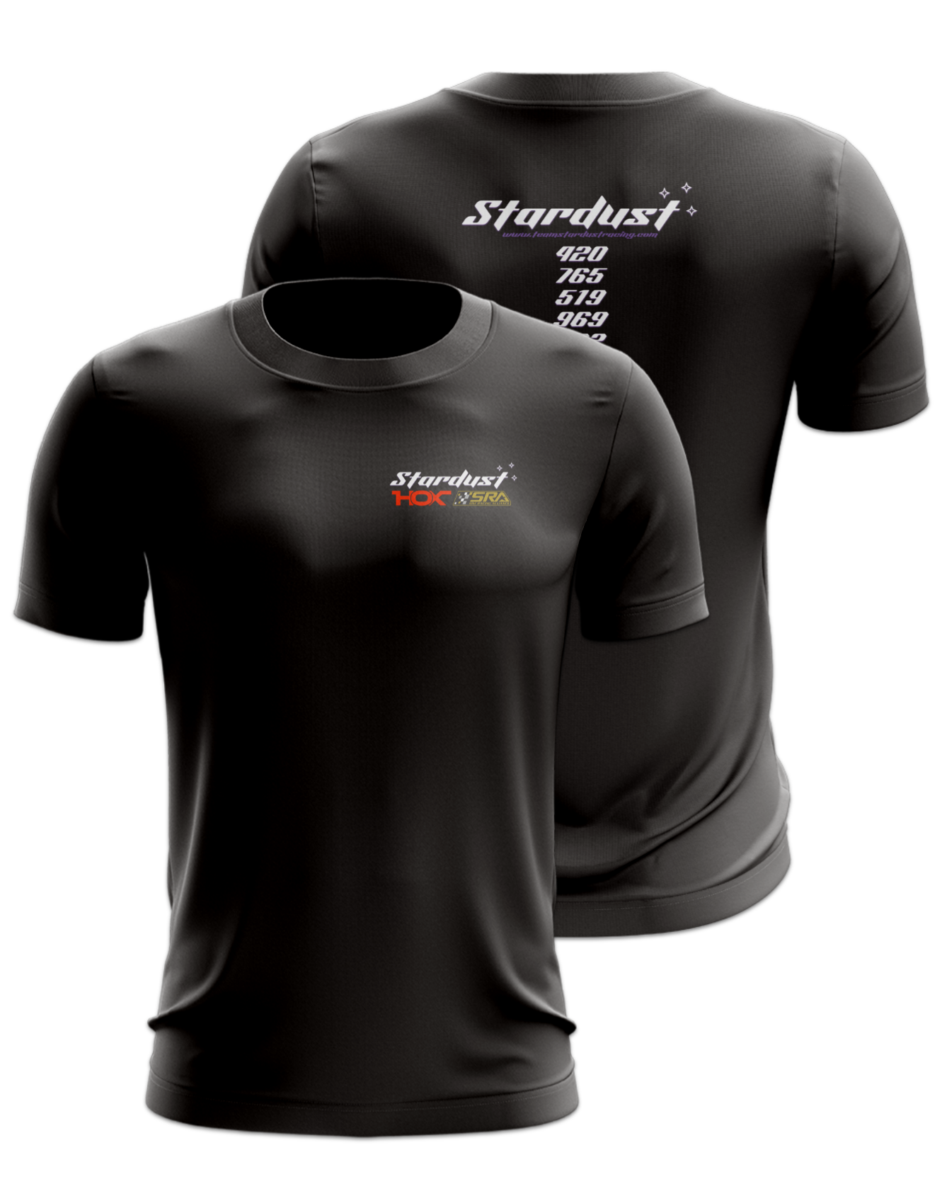 Rendered product preview, stack