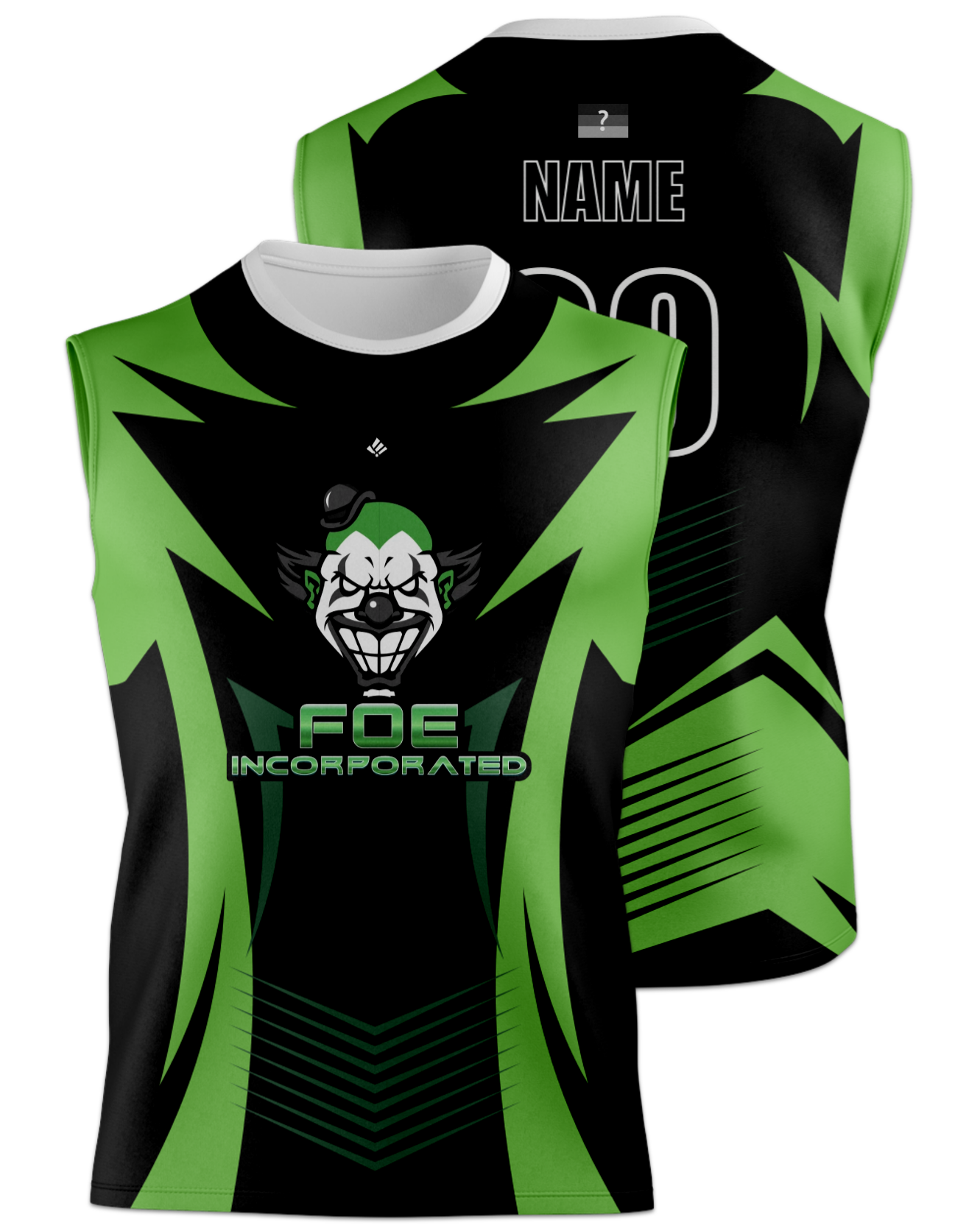 Rendered product preview, stack