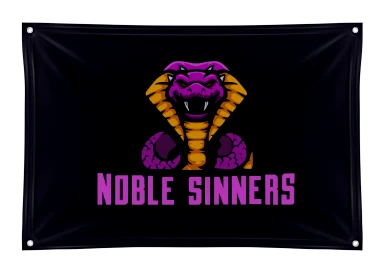 Noble Sinners Banner preview, front