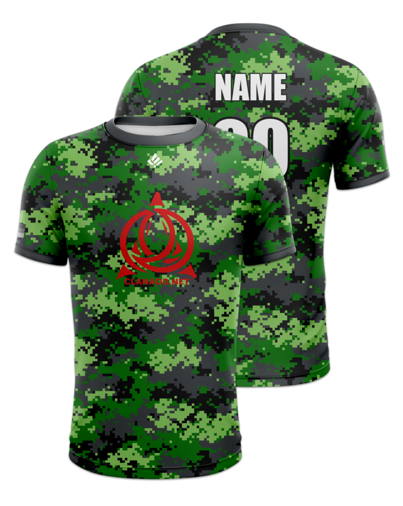 Rendered product preview, stack