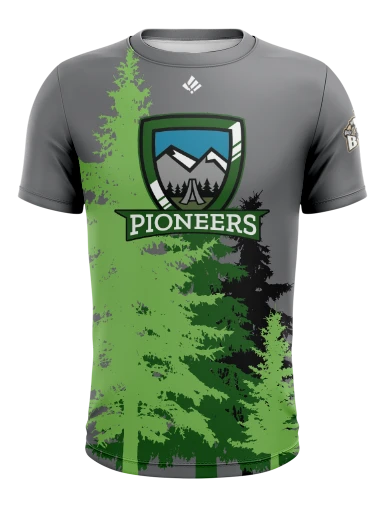 Pioneers Esports Jersey preview, front